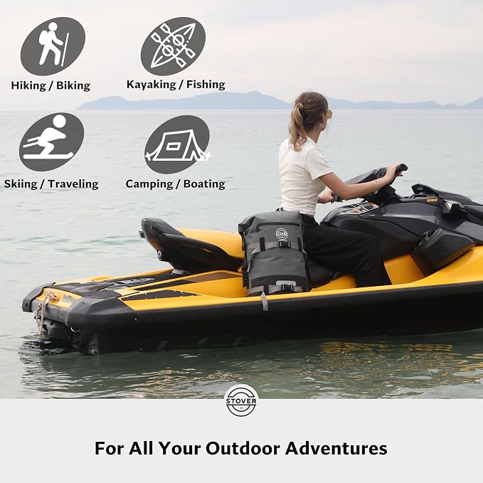 STOVER 5/10/25/30/40/55L Waterproof Backpack- Floating Dry Bag - Image 6