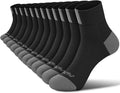 PAPLUS Ankle Compression Socks for Women 6 Pairs, Running Athletic Socks by PAPLUS