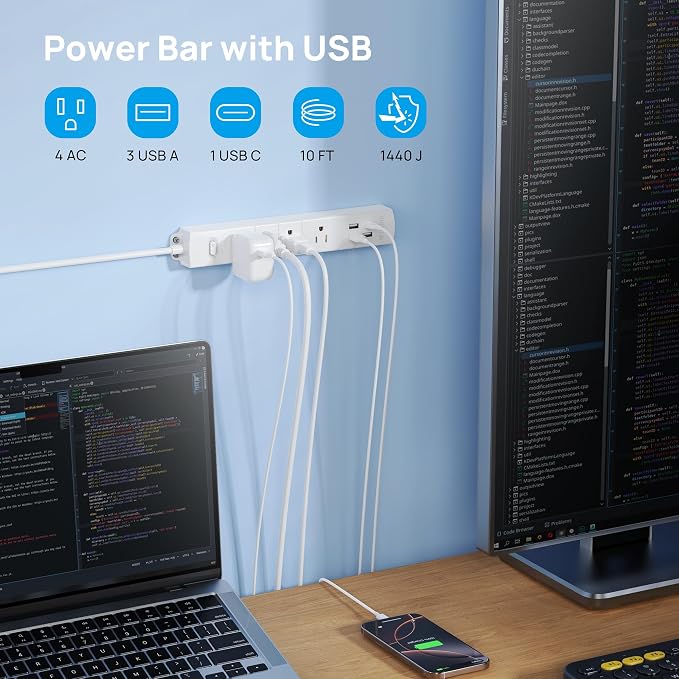 TROND Surge Protector Power Strip - Image 2