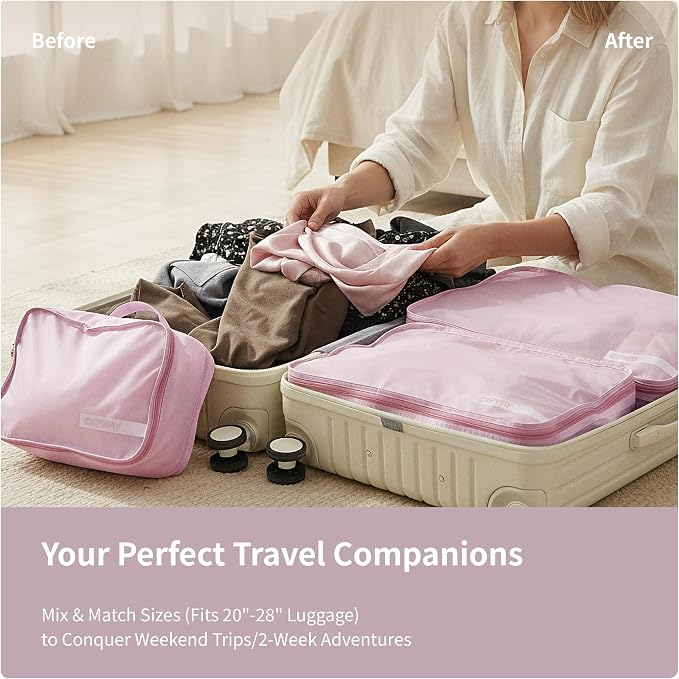 Cipway 5 Set Packing Cubes for Travel Suitcase Organizer for Accessories - Image 5