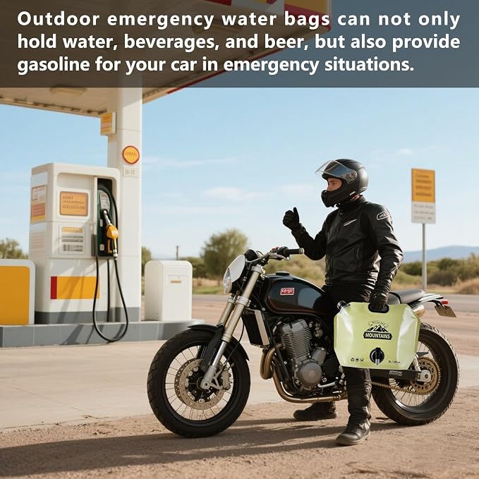 Collapsible 8L Water Storage Bag, BPA-Free Portable Folding Water Jug - Image 5