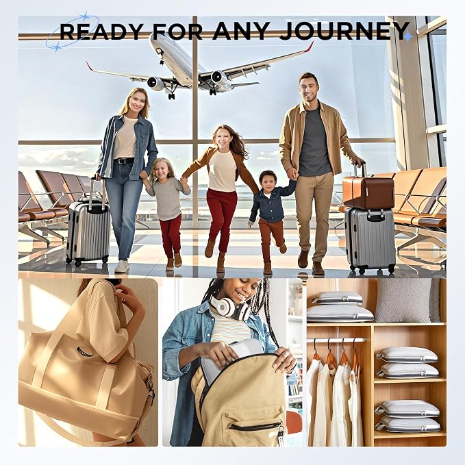 10 Set Compression Packing Cubes - Image 9