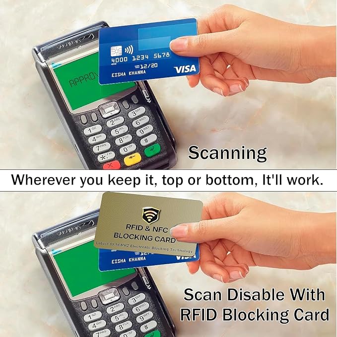 SaiTech IT RFID Cards One Card Protects Entire Wallet Purse - Image 5
