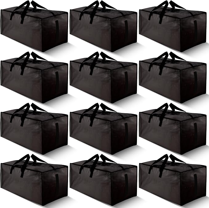 12 Pack Large Strong Moving Bags by HOMESURE