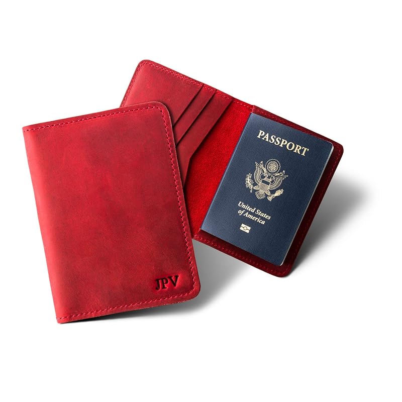 PEGAI Personalized Leather, Passport Holder by PEGAI