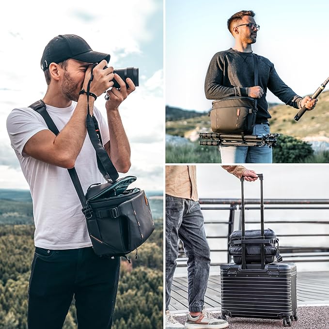 PGYTECH OneMo Sling Camera Bag 11L-13L, waterproof Crossbody Camera Shoulder Bag - Image 7