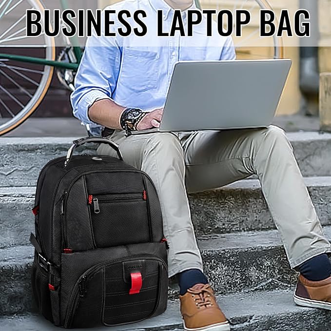 YOREPEK 18.4 Laptop Large Backpacks Fit Most 18 Inch Laptop - Image 4