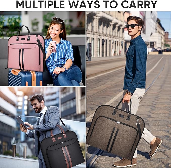 BALEINE Travel Garment Bag, Travel Suit Bag - Image 6
