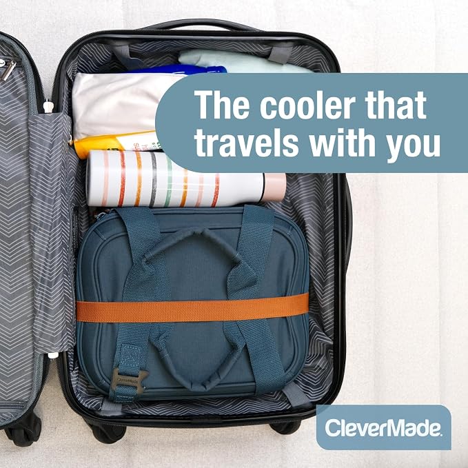 CleverMade Collapsible Insulated Cooler Bag – Leakproof Soft Folding Cooler - Image 9