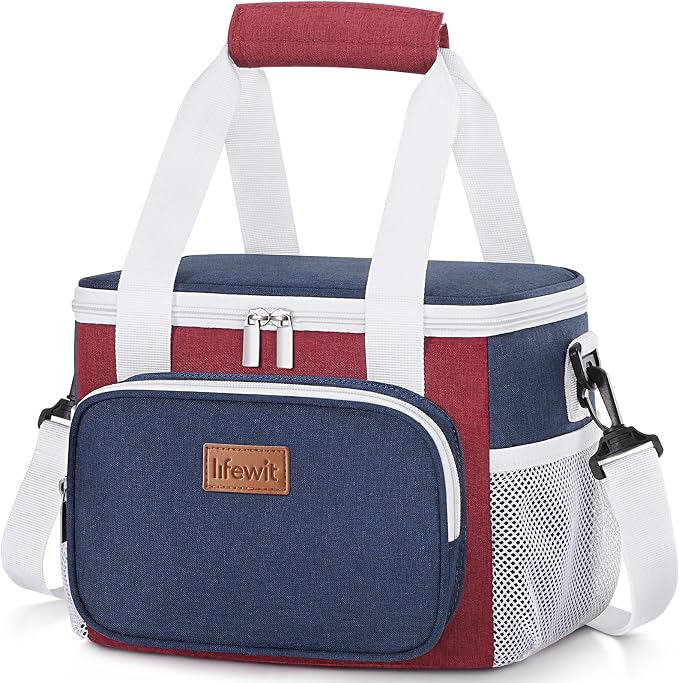 Lifewit Medium Lunch Bag Insulated Lunch Box Soft Cooler Cooling Tote by Lifewit