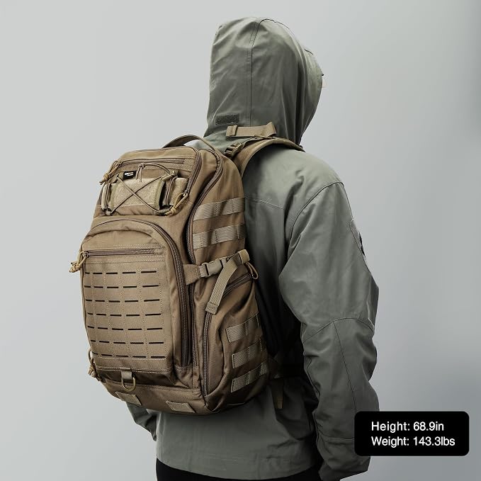 Mardingtop 30L Molle Military Backpack, Tactical Backpack - Image 8