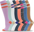 fenglaoda 8 Pairs Compression Socks by fenglaoda