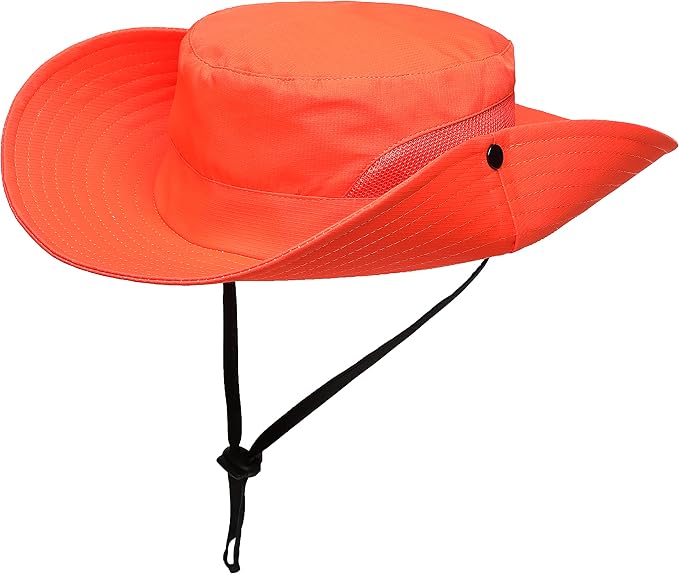 Womens Summer Sun Hat Beach Hat Wide Brim Outdoor UV Protection Hat Foldable - Image 5