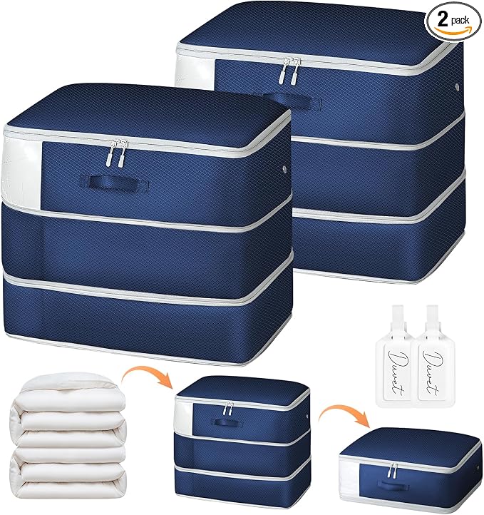Comforter Storage Bag by EasortmPackingCubes