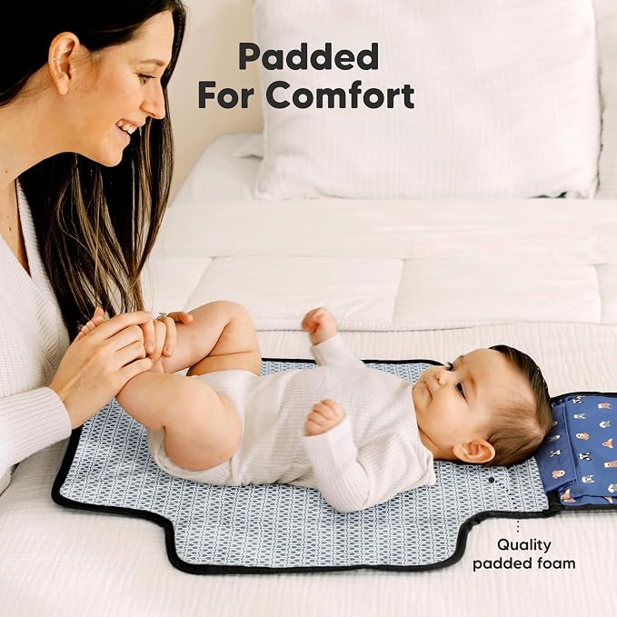 KeaBabies Portable Diaper Changing Pad - Image 4