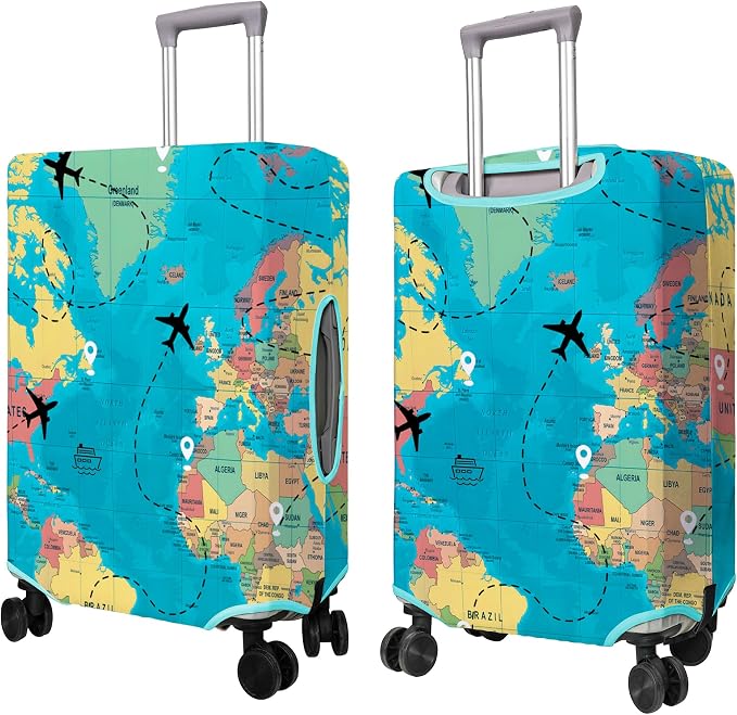 Travel Luggage Cover Suitcase Protector Fits 18-32 Inch Wheel Covers - Image 2