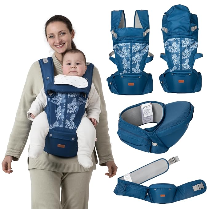 BabbleRoo Grow Carrier – 6-in-1 Baby Carrier by BabbleRoo