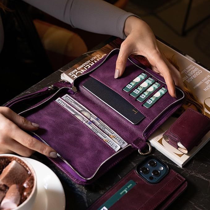 Personalized Leather Passport Holder, Handmade Travel Wallet - Image 3