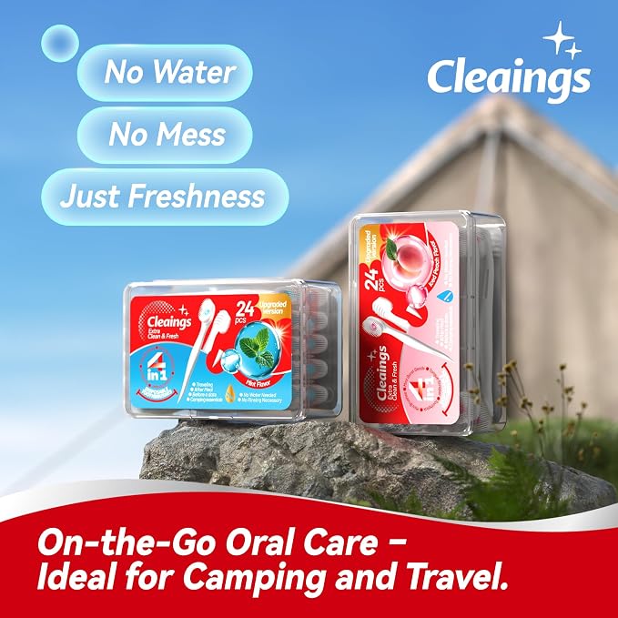 cleaings® Mini Disposable Toothbrush Set - Image 5