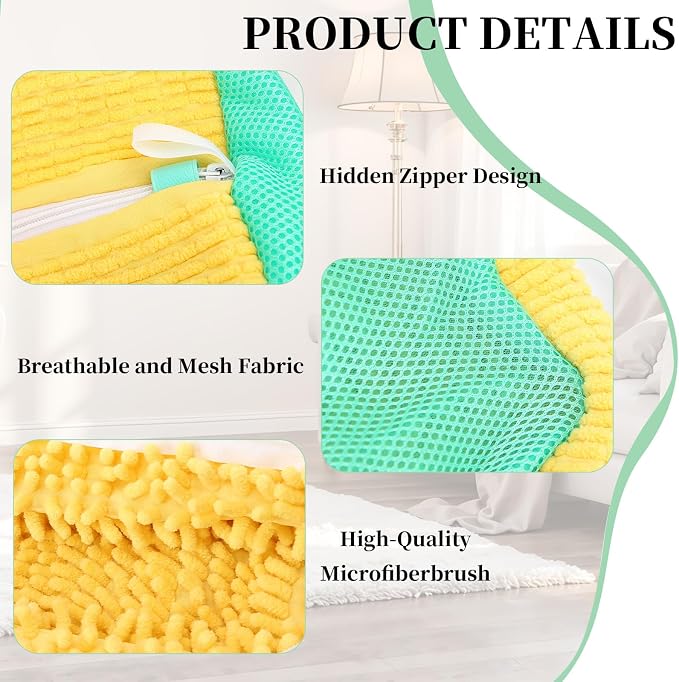 2Pcs Shoe Washing Machine Bag, Reusable Shoes Cleaning Bags - Image 3