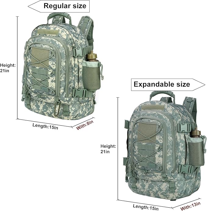 Large Tactical Backpack for Men Military Backpack - Image 5