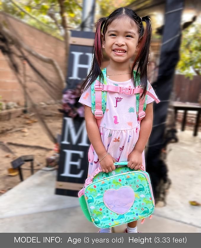 mibasies Girls Backpack 5-8: Lightweight Kids Backpacks - Image 5