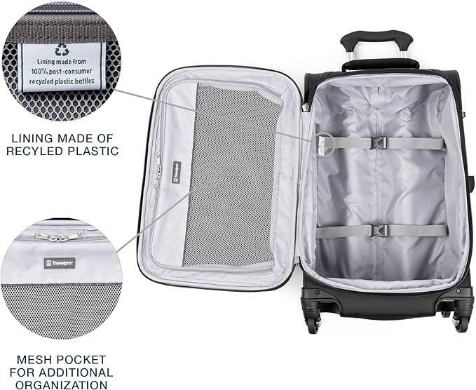 Travelpro Maxlite 5 Softside Expandable Carry-On Luggage - Image 5