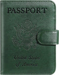 Passport Holder Cover Wallet RFID Blocking Leather Card Case Travel Accessories by PASCACOO