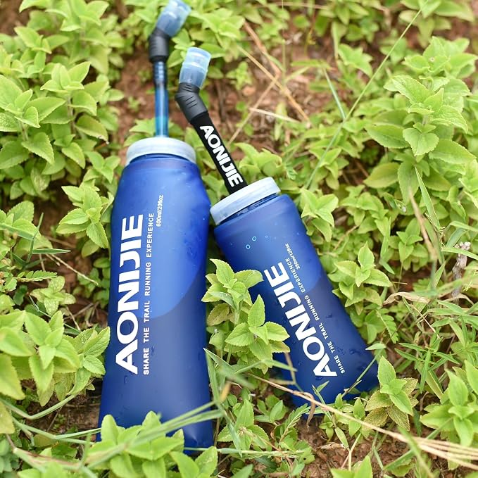 TRIWONDER TPU Soft Folding Water Bottles BPA-Free Collapsible Flask - Image 7