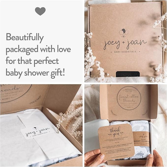 Travel Crib Fitted Sheets Compatible - Image 4