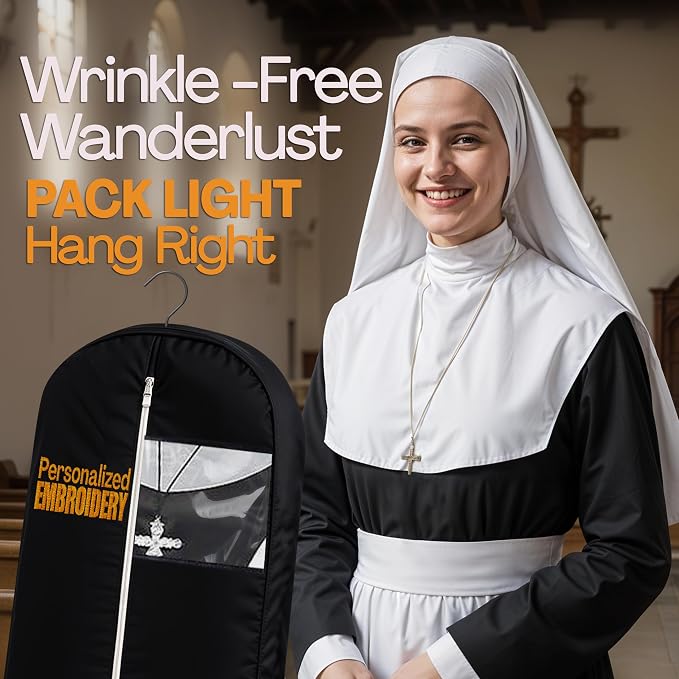 Personalized Garment bag for Hanging Clothes - Image 6