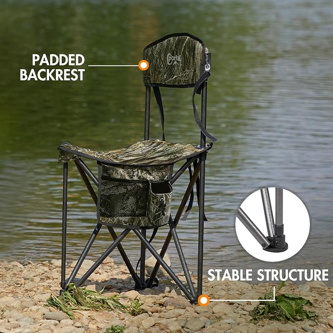 PORTAL Extra Large Quick Folding Tripod Stool - Image 5