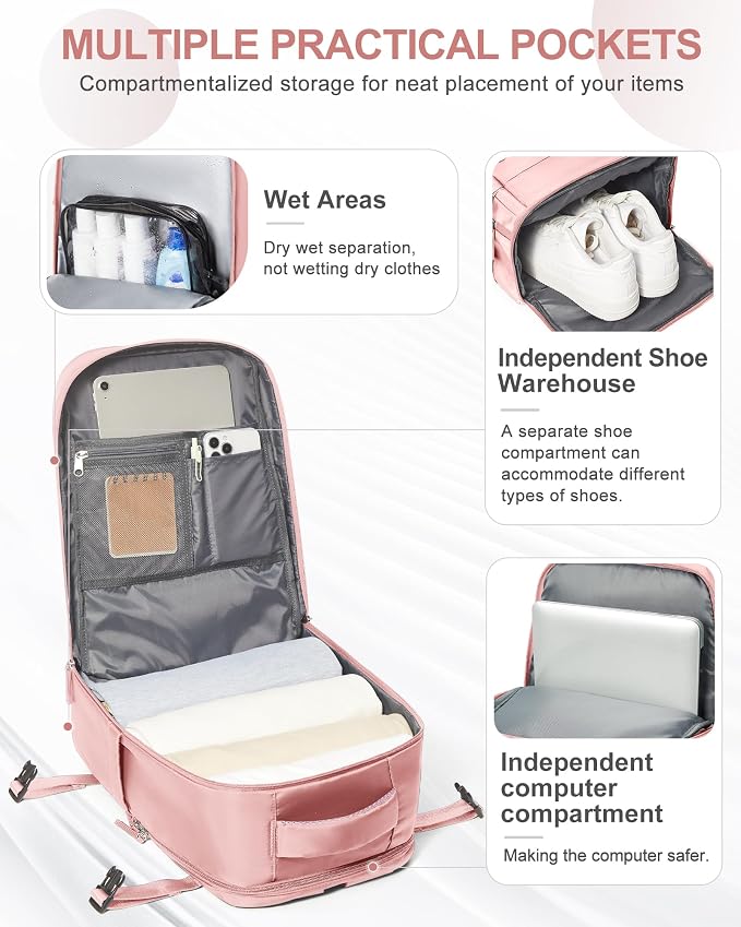 coowoz Travel Backpack Carry On - Image 4