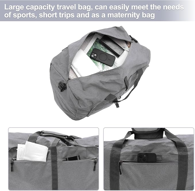 Duffle Bag for Travel, Women's Travel Duffel Bag, - Image 5