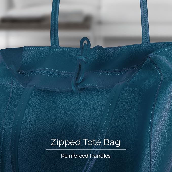 Italian Calf Leather Tote for Women - Image 3