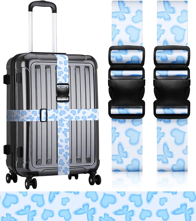 Luggage Straps for Suitcases Travel Belt Luggage Band Heavy Duty Traveling by Stanoha