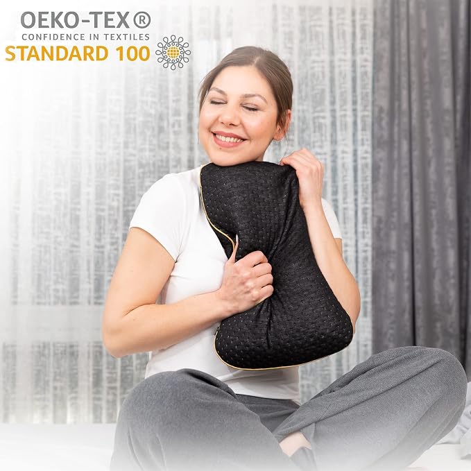 Travel & Camping Comfortable Memory Foam Pillow – Easy to Carry Portable Bag – - Image 7