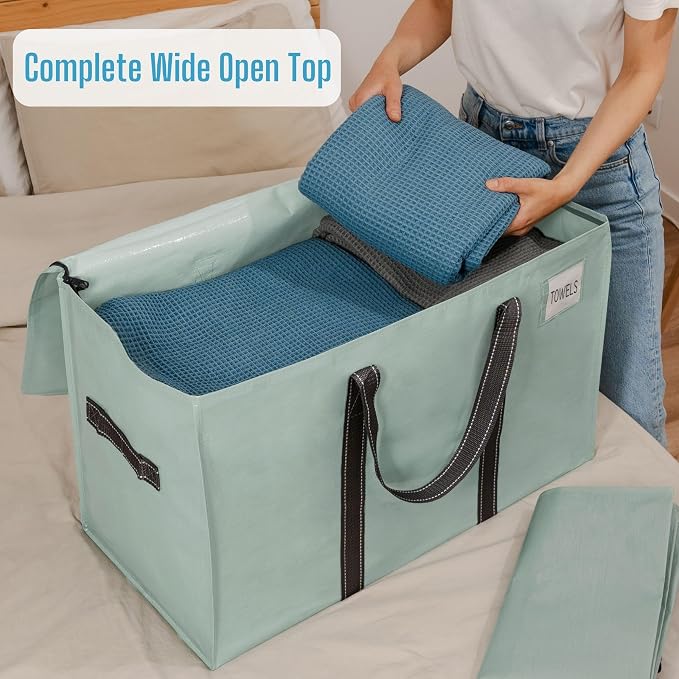 VENO 10 Pack Moving Bags, Heavy Duty, Moving Boxes Alternative, Packing Storage - Image 2