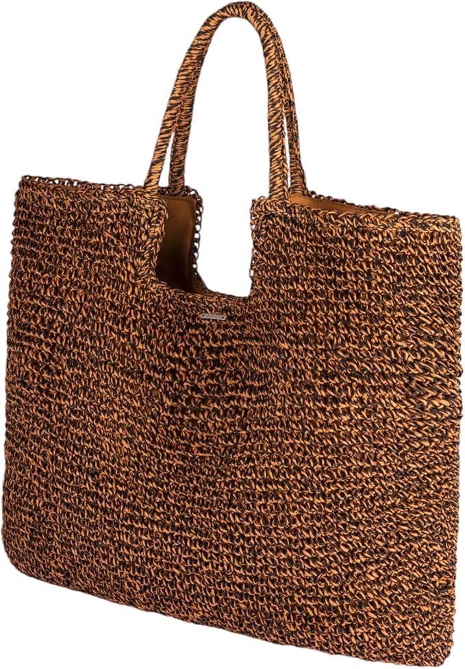 Roxy Women's Beach Tote Bag | Travel | Vacation | Straw | Lightweight | - Image 5