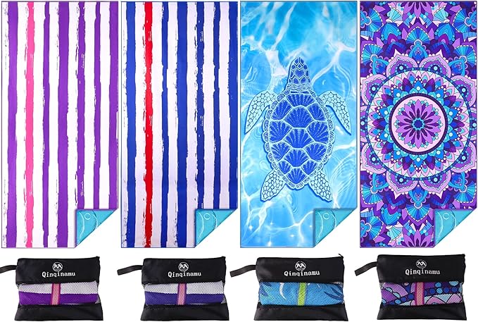 Microfiber Towel by Qinqinamu