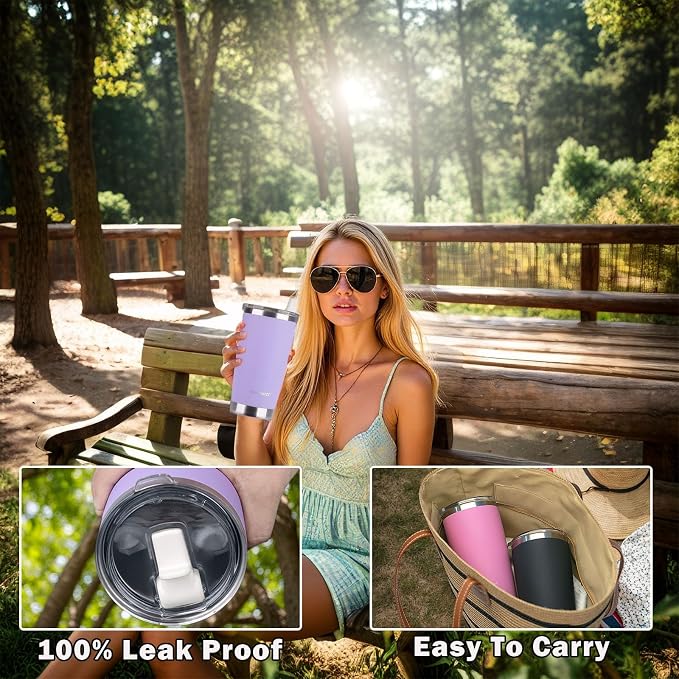20 oz Stainless Steel Vacuum Insulated Tumbler - Image 2