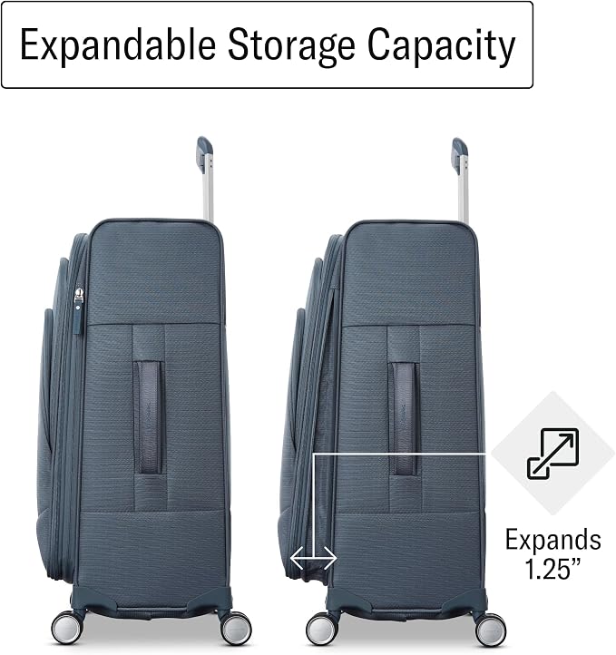 Samsonite UpLIFT Lightweight Large Checked Softside Luggage - Image 10