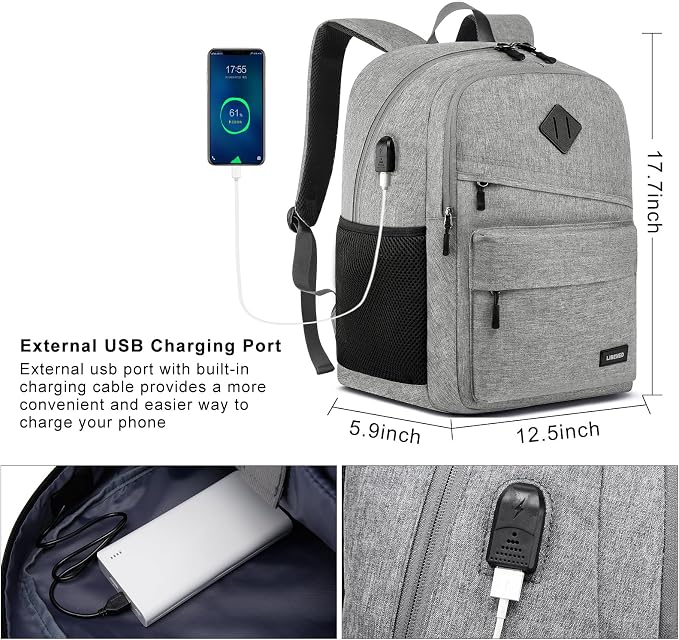 Backpack for School, Teen Backpack, Computer Bag - Image 4