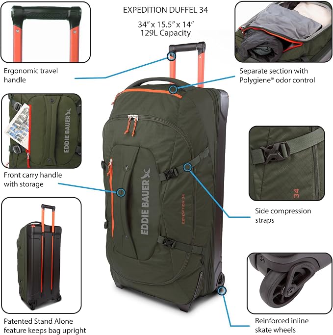 Eddie Bauer Expedition 34 Duffel 2.0 - Image 2
