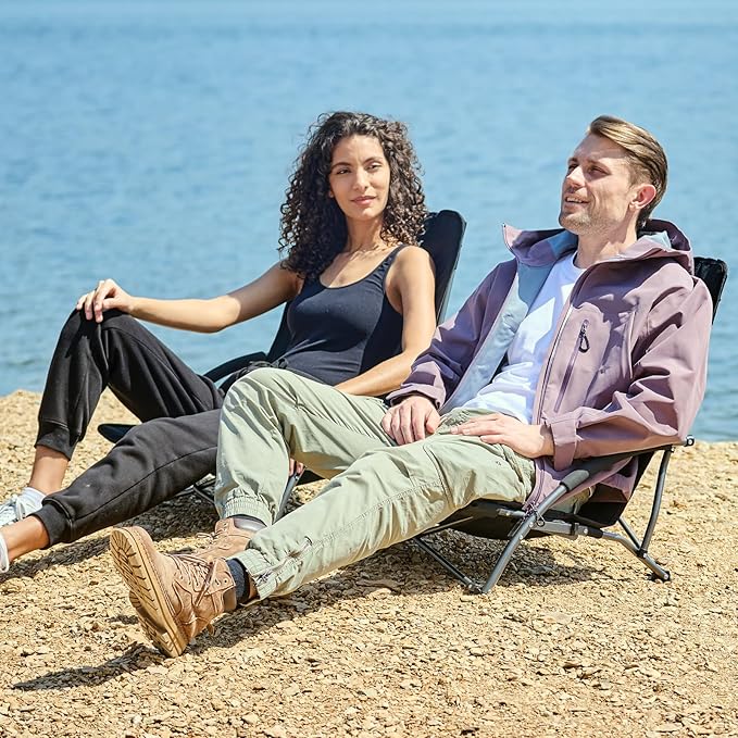 PORTAL Beach Chairs for Adults Camping Low Lightweight Portable Chair - Image 6