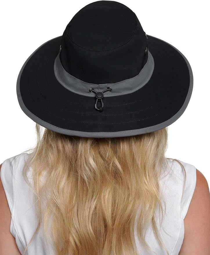 Coolibar UPF 50+ Men's Women's Matchplay Golf Hat - Image 4