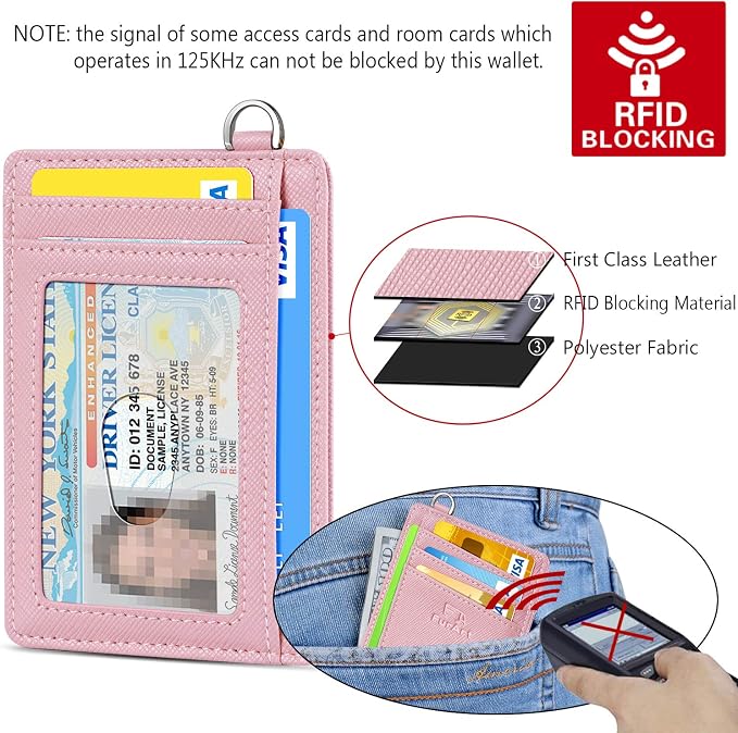 FurArt Slim Minimalist Wallet, Front Pocket Wallets, RFID Blocking, Credit Card - Image 5