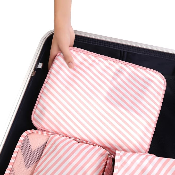 BAGAIL 8 Set Packing Cubes Luggage Packing Organizers - Image 6
