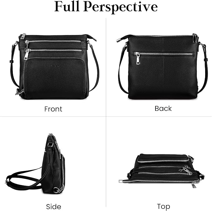 befen Genuine Leather Crossbody Bags - Image 6