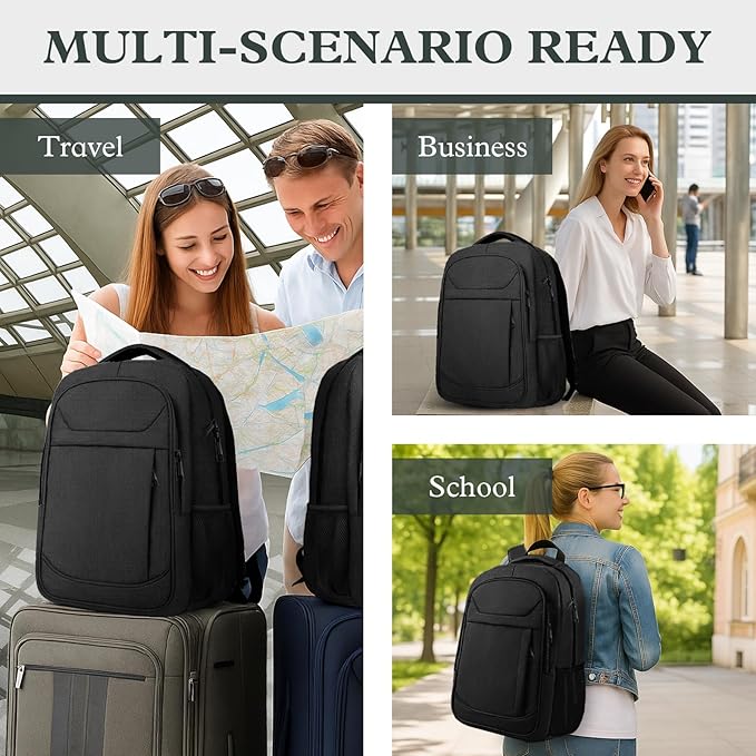 Travel Laptop Backpack, Travel Backpack - Image 6